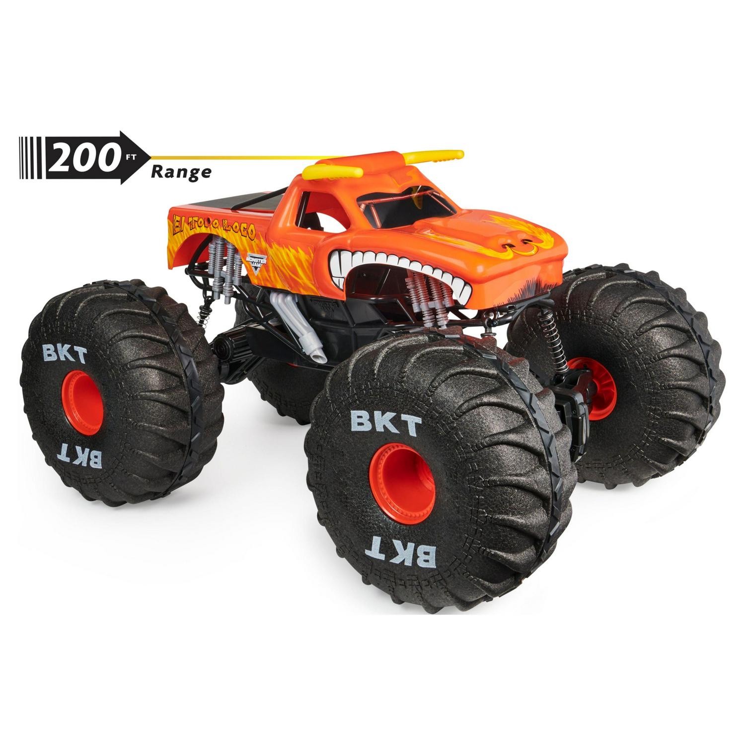 Monster Jam MEGA El Toro Loco. Remote Control Monster Truck. 1:6 Scale