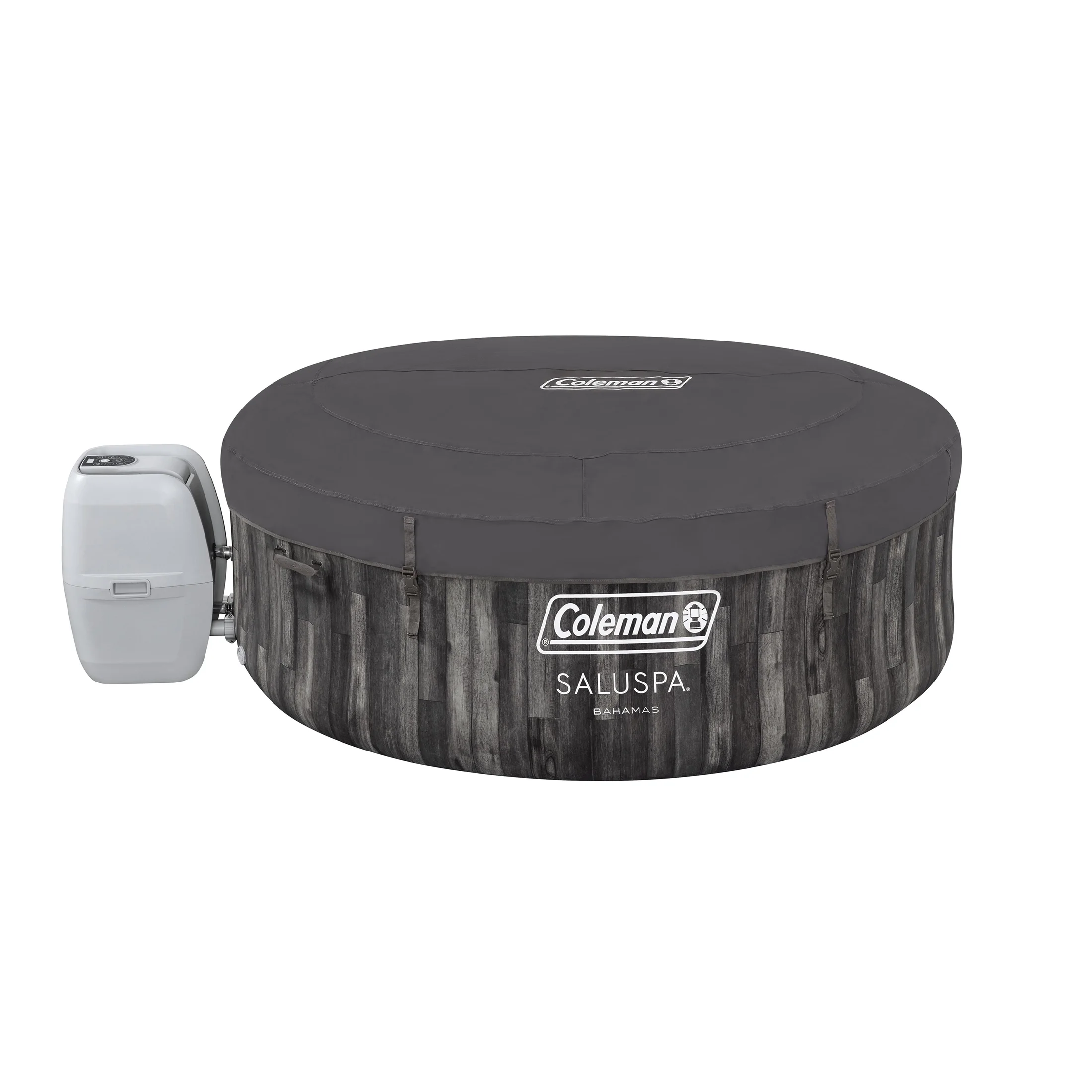 Coleman Bahamas AirJet Inflatable Outdoor Round Hot Tub 2-4 Person with Pump #P08411